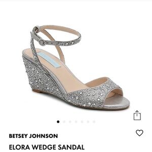 Betsy Johnson Elora Wedge Sandal